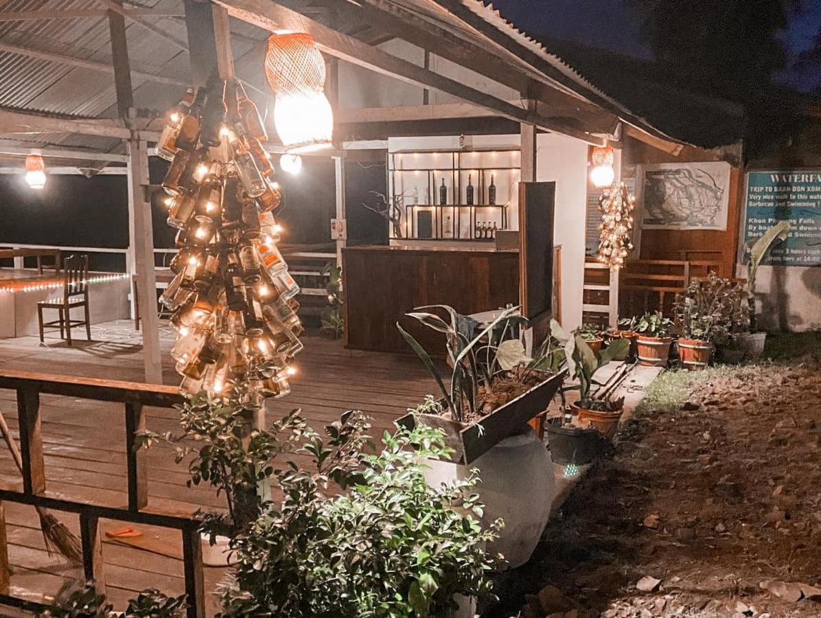 Souksanh River Bungalow Muang Không Esterno foto